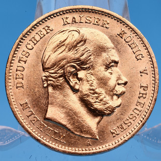 Preußen 10 Mark 1888 A Wilhelm 3 98 Gramm 900 Gold Vz Jaeger 245