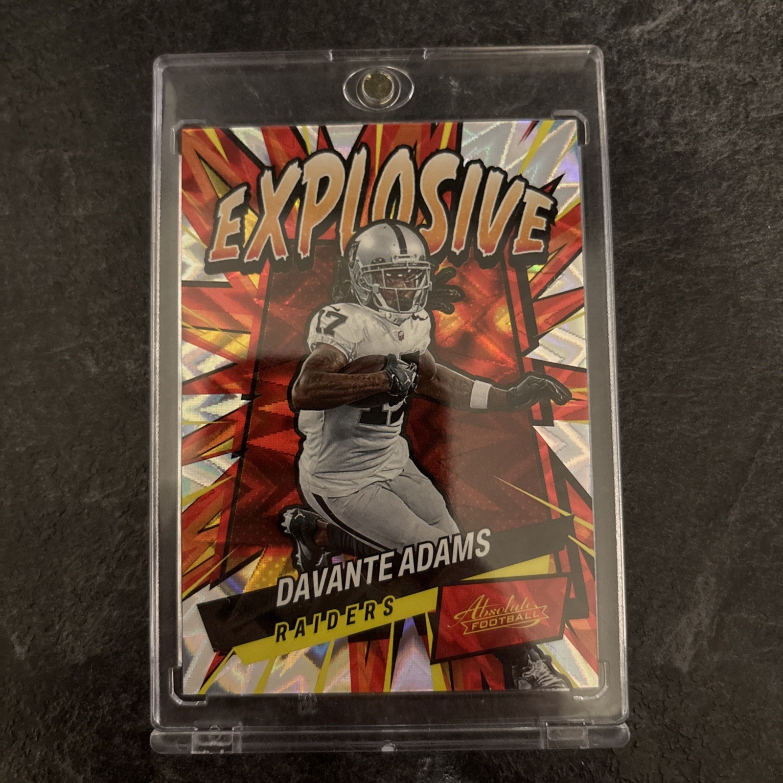 2022 Panini Absolute - Explosive Davante Adams #E27 CASE HIT