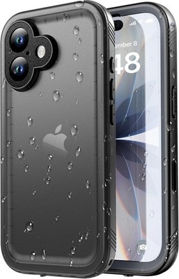SPORTLINK iPhone 17 IP68 Waterproof Case 6.3'' Shockproof Black