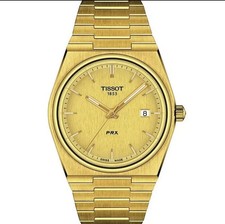 Tissot PRX T137.410.33.021.00 Gold 40mm | BNIB | Box & Papers | Warranty | UK