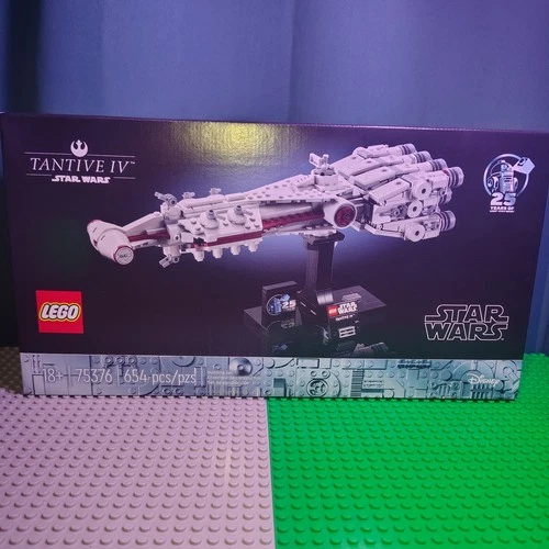 LEGO Star Wars Tantive IV 75376 25th Anniversary Complete Set 654 Pieces