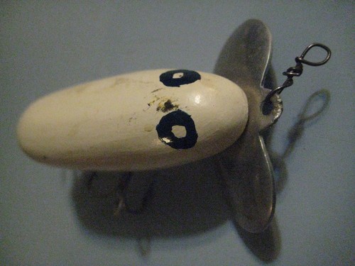 5 Wood Lures Heddon Dowagiac Surface C.C.B. Atlantic Frantic Antic Laxy Ike - Picture 5 of 23