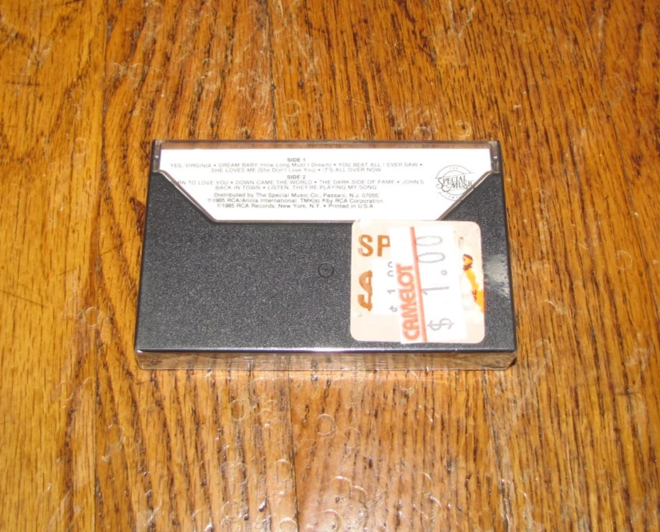 WAYLON JENNINGS - THE ONE AND ONLY WAYLON JENNINGS - SEALED RCA CASSETTE TAPE - Image 2 of 2