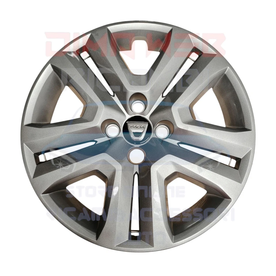 COPPA RUOTA COPRICERCHIO PER DACIA SANDERO III DAL 2021 16" BORCHIA R16 PLATTO - Immagine 2 di 4