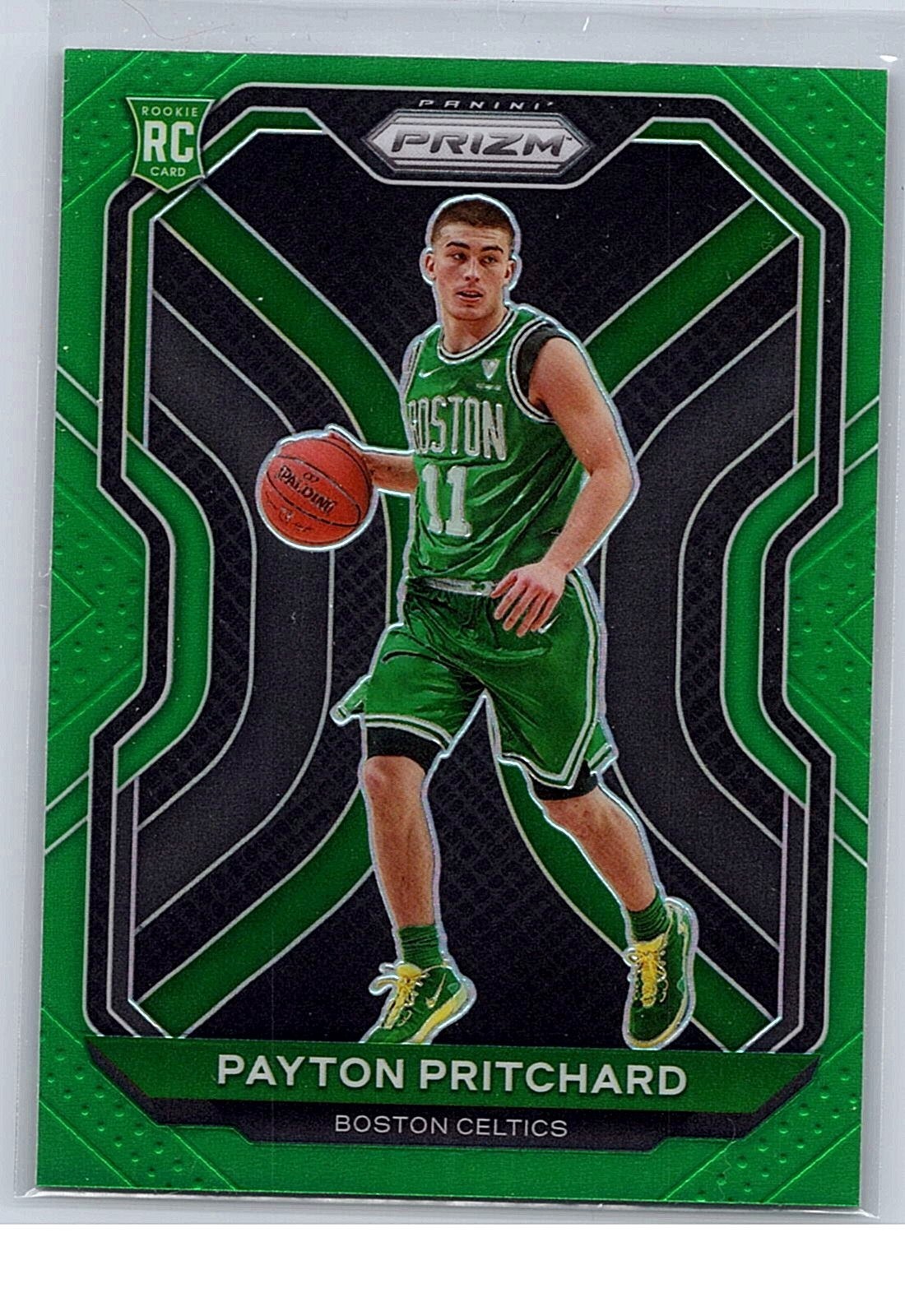 2020-21 Panini Prizm Green #257 Payton Pritchard Rookie Card Celtics RC
