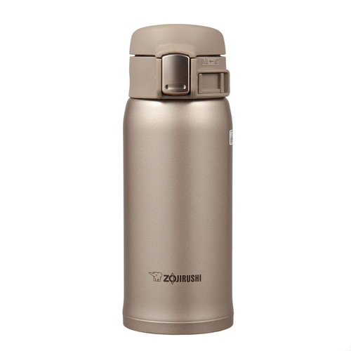 ZOJIRUSHI Water Bottle Direct Drinking Stainless Steel Mug 360ml Cinnamon Gold L