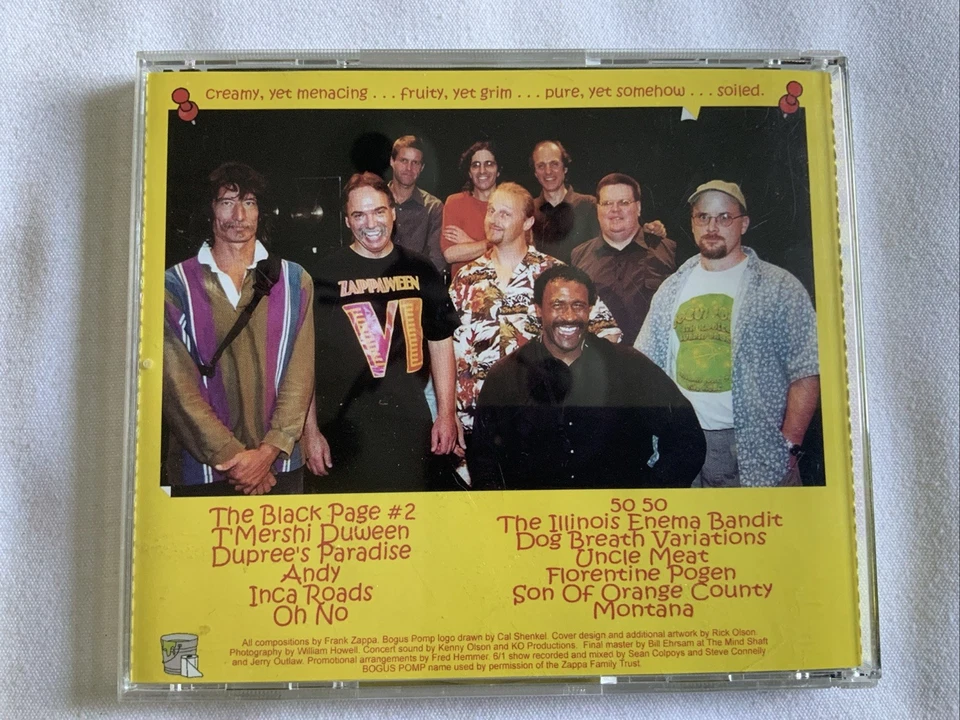 Bonus Pomp - A Pungent Steaming Affair CD Frank Zappa St. Pete repertoire band Foto 2 de 4