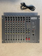 8 channel Mixer Studiomaster RAM 8-2