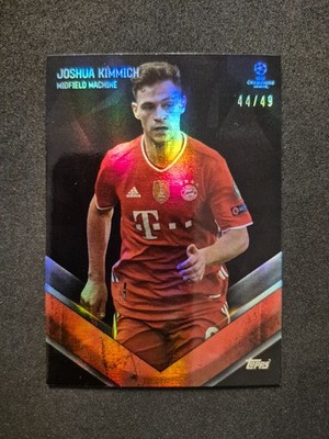 2020-21 Topps Deco UCC, Joshua Kimmich, Midfield Machine /49, FC Bayern