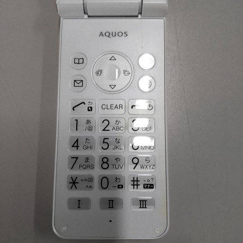 SHARP AQUOS KEITAI WHITE SH-N01 Android Flip Phone Unlocked 601SH JAPAN - 第 4/8 張圖片