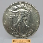 1944 Walking Liberty Half Dollar, 90% Silver - #C59738NQ