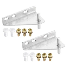 Stainless Steel Hinge Freezer Door Hinges Center Column Hinge Left Pack of 2