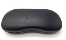 Ray Ban Black Faux Leather Sunglasses Glasses Hard Case