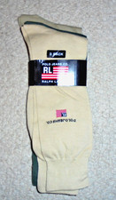 Vtg Polo Ralph Lauren Men's American Flag Logo cotton Blend 3 Socks Size 10-13