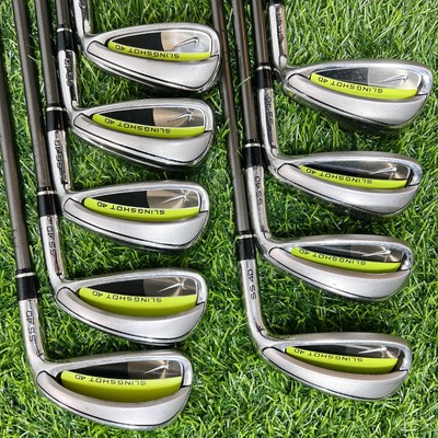 NIKE SLING SHOT 4D Iron Set 4-9+Pw+Aw+Sw Graphite Shaft Flex