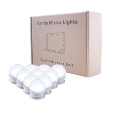  10 Pcs Lumières Du Miroir De Maquillage Salle Bains Lumineuse Vanité