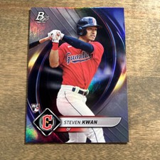 2022 Bowman Platinum #66 Steven Kwan Rookie Card RC Cleveland Guardians A74