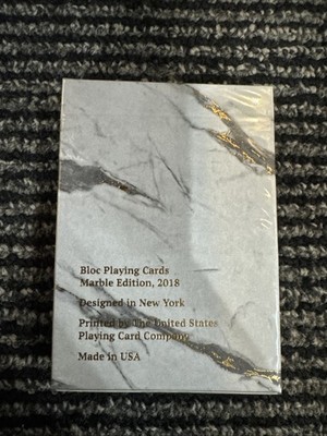 Bloc Playing Cards Marble Edition
