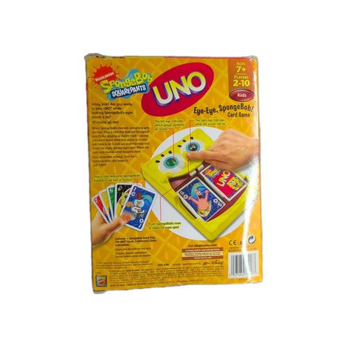 SpongeBob Squarepants UNO Nickelodeon Card Game Toys R Us Exclusive - Picture 2 of 6