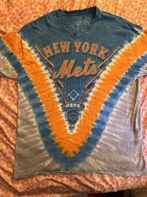 Liquid Blue New York Mets MLB Tie-Dye Shirt, XL, Blue/Orange/White