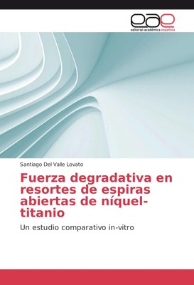 Santiago Del Valle Lovato | Fuerza degradativa en resortes de espiras...