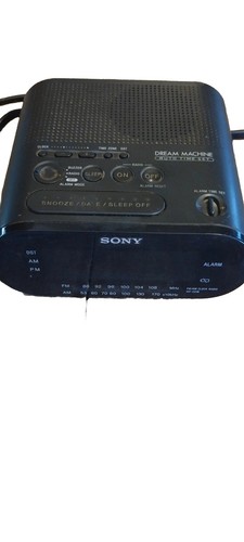 Sony Dream Machine AM/FM doppia sveglia radio ICF-C218 set orario automatico TESTATO - Foto 2 di 9