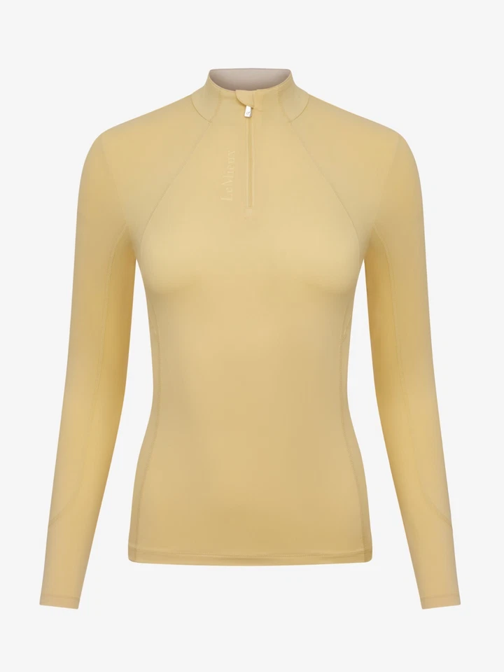 LeMieux Base Layer Mimosa - 4 Way Stretch, 50+ UV-Schutz, antimikrobiell