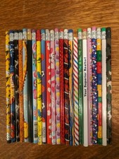 Lot of 28 Beautiful, colorful and all different Pencils never used