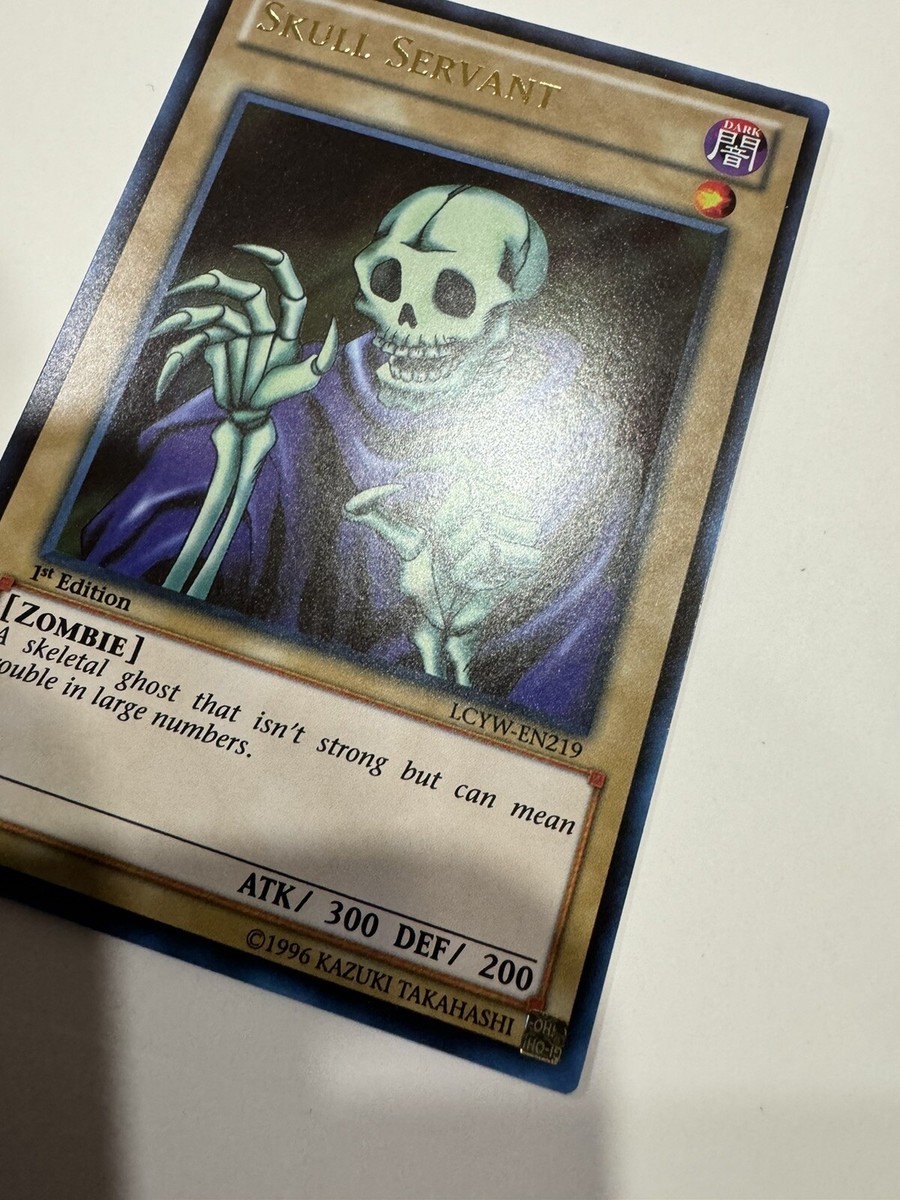 Yugioh Skull Servant LCYW-EN219 1st Edition Ultra Rare NM | eBay