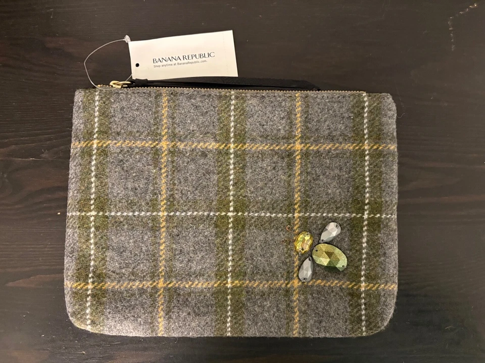 Bolsa a cuadros de lana Banana Republic (DESCUENTO Foto 2 de 4