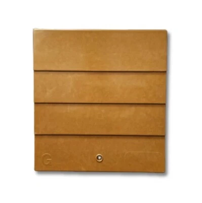 Brown Gas Meter Box Cover - Connect Semi-Buried Meter Box Lid: (H)450 x (W)415mm