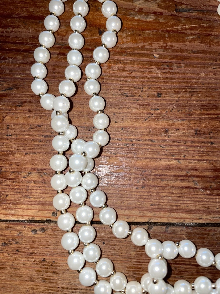 Macy's charter shop club pearl necklace