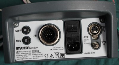 IMAXEON Avidia Inject Contrast Angio main power switch Hauptschalter