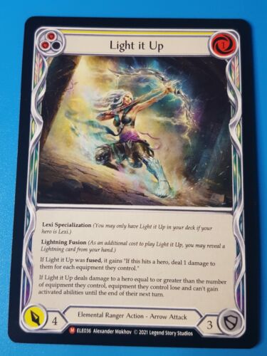 1x LIGHT IT UP - Flesh and Blood TCG - Tales of Aria 1st ed - Picture 1 of 1