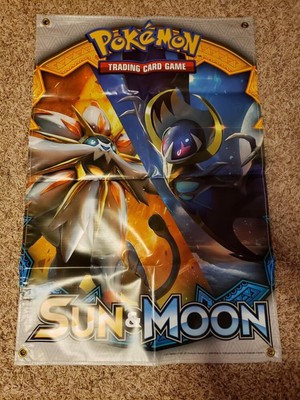 solgaleo lunala sun & moon distributor tarp banner ebay solgaleo lunala sun &