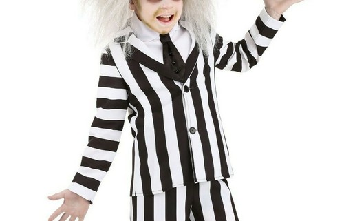 White Striped Suit Jacket Costume SIZE 