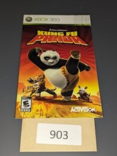 Kung Fu Panda Microsoft Xbox 360, 2008 MANUAL ONLY