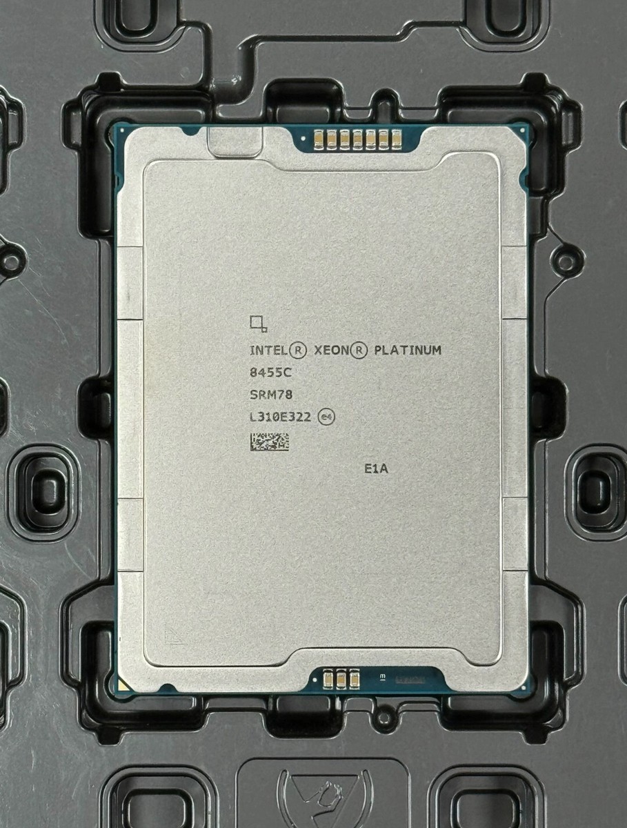 Intel Xeon Platinum 8455C CPU 48Core 96Thread LGA-4677 2.0GHz~3.80