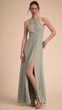 ANTHROPOLOGIE BHLDN MARCO BRIDESMAID DRESS FORMAL MAXI HALTER  Size__Large