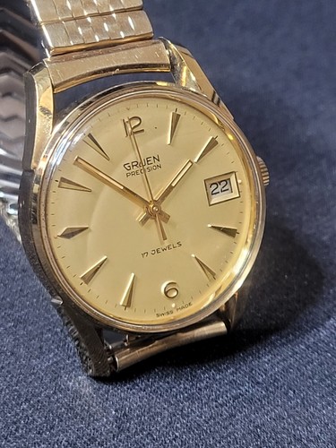 Gruen Vintage Watch (With Box And Booklet) Super Clean