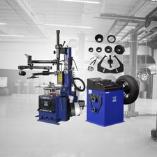 Xk 2.0hp Tire Changer 690 Wheel Balancer Combo 110v Auto Shop Repair Machine