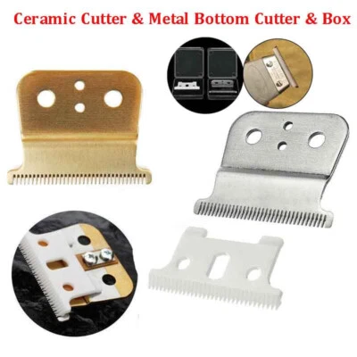 2 in 1 T-outliner Replacement Ceramic Blade Clipper For Andis Electric Shear New