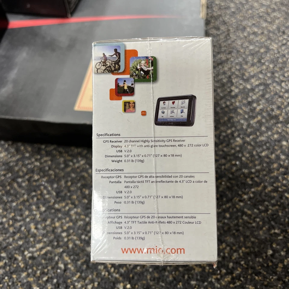 Moo Moon M401 4.3” Car Navigation System Brand New Sealed Free Shipping - Image 3 of 4