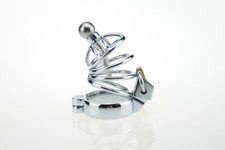 Stainless Steel Male Chastity Device Belt Small Short Cage Ring Men Locking