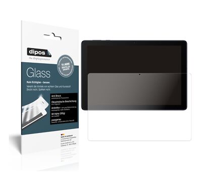 2x Schutzfolie für Huawei MatePad T10 matt - Anti-Shock 9H Folie dipos Glass