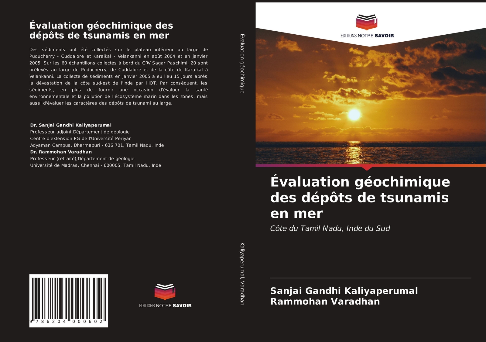 Thumbnail - Évaluation Géochimique Des Dépôts De Tsunamis En Mer Kaliyaperumal (u.