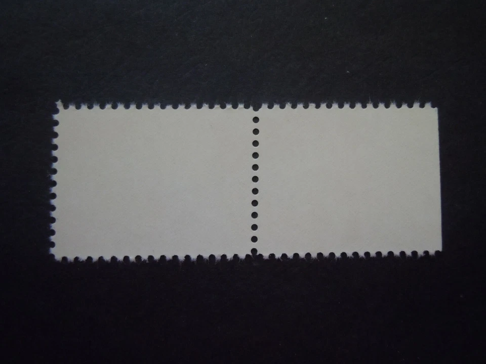 #2515 1990 Christmas Tree EFO Major Error Misperforated MNH OG VF  - Image 3 of 3