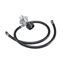 Nexgrill Flame Gas Grill  21" Dual LP Propane Regulator & Two Hoses QCC1 New 