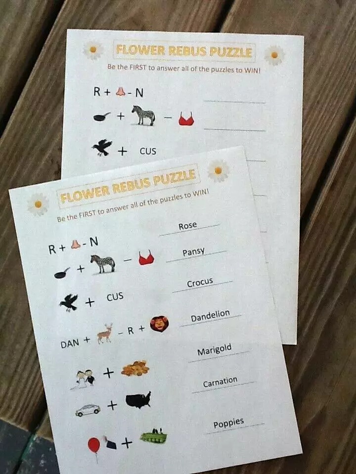 Puzzle game sale with answer