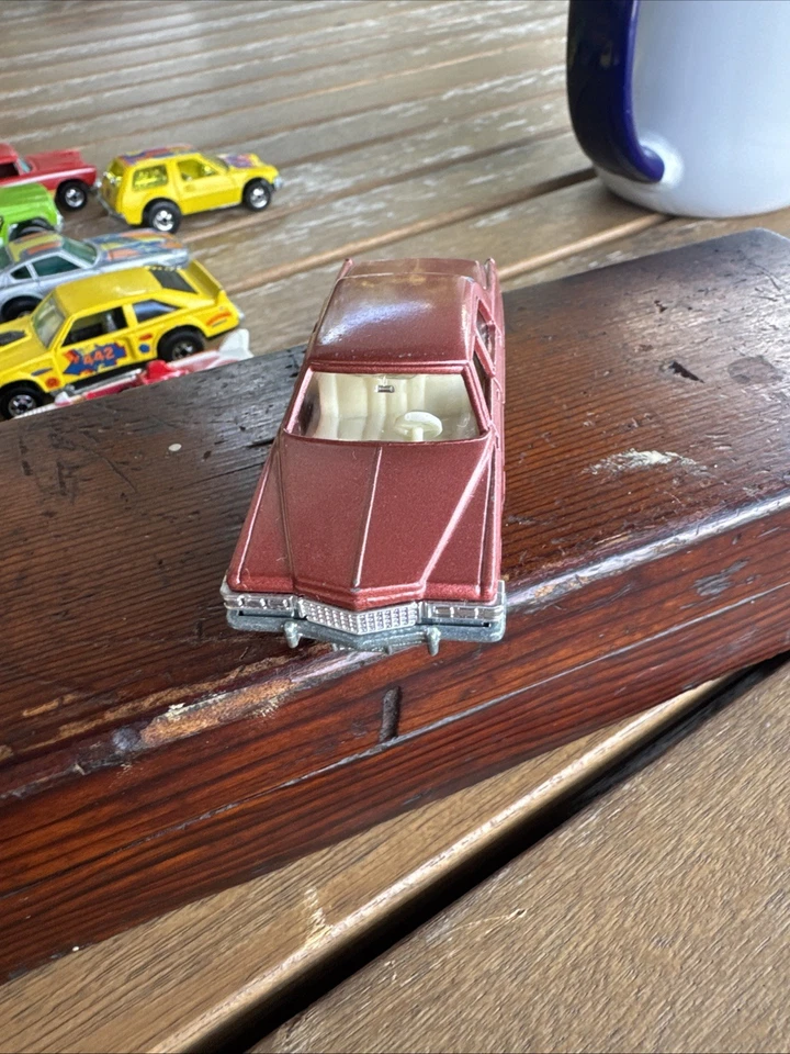 Tomica Cadillac Fleetwood Brougham - Rose - Vintage 1976 Tomy No.F2 - Image 2 of 4